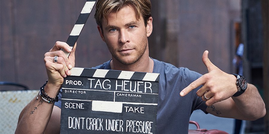 Chris Hemsworth as new International brand ambassador of TAG Heuer