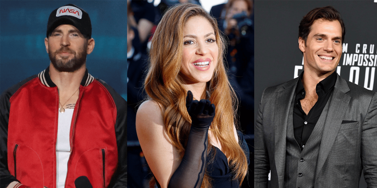 'Captain America' chris evans talked about Shakira