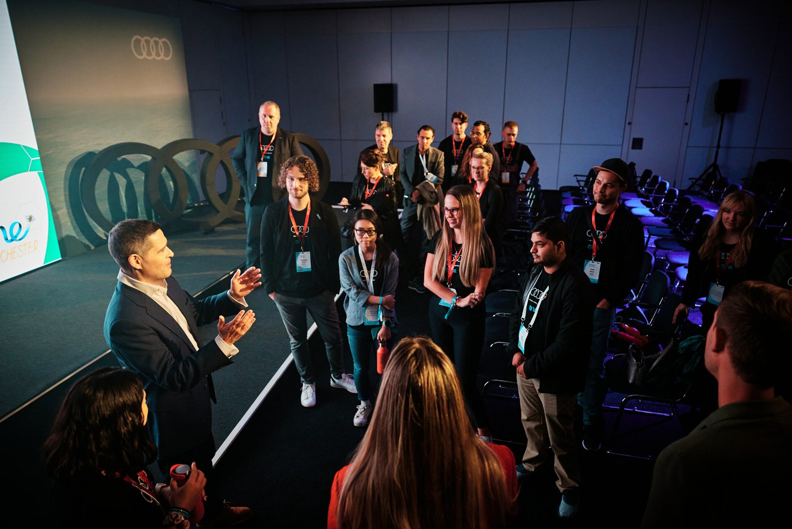 Visions of the future in Manchester: Audi brings young talents to the One Young World Summit