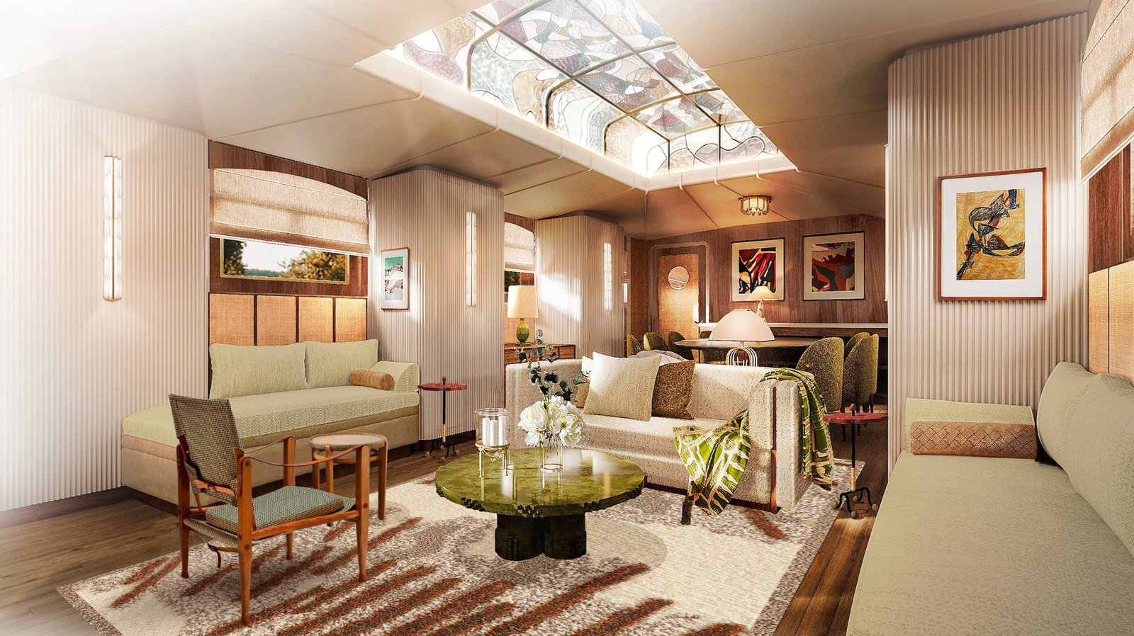 Belmond x Ruinart, reimagining slow travel aboard the luxury barge Coquelicot