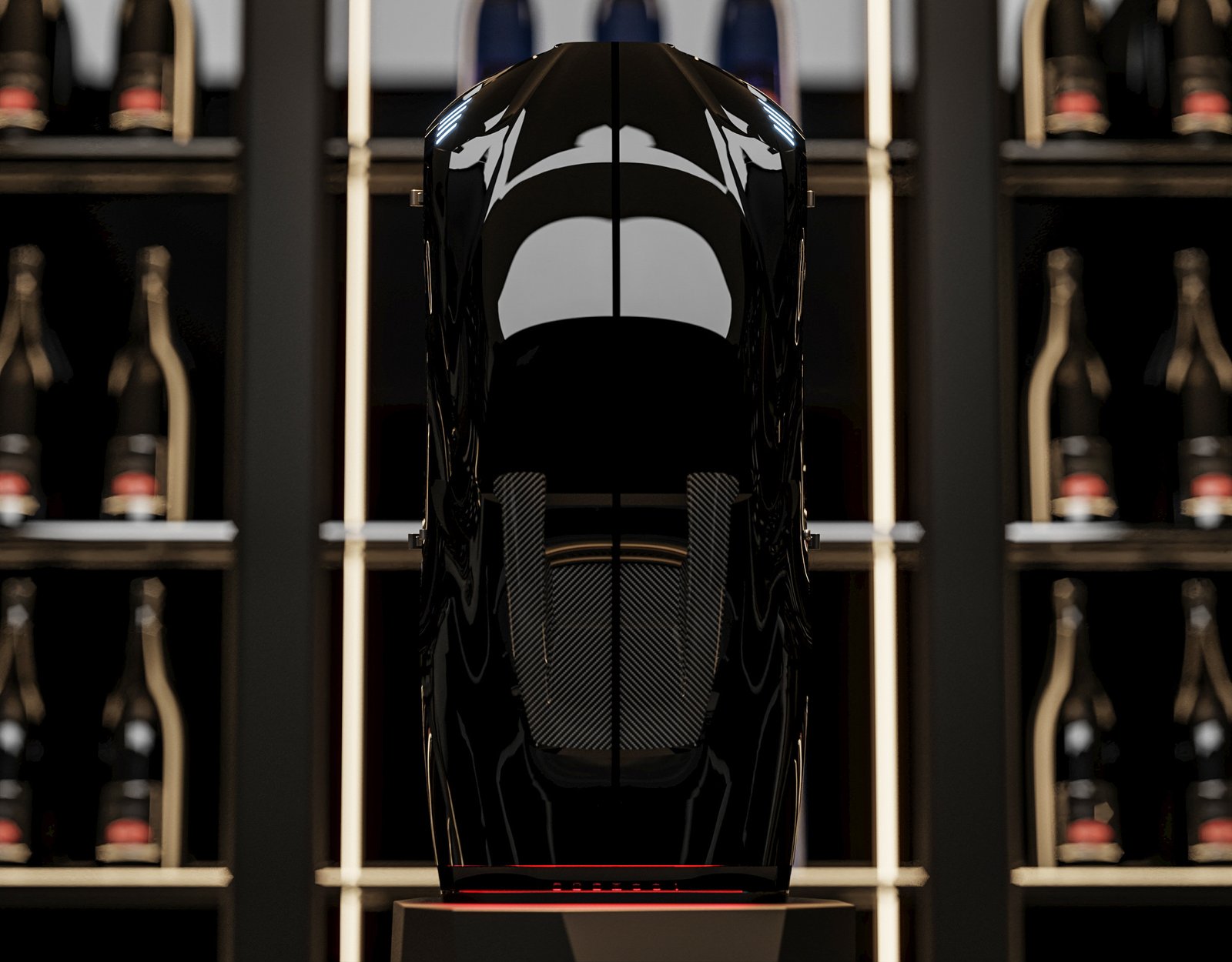 CHAMPAGNE CARBON AND BUGATTI  REVEAL ‘LA BOUTEILLE SUR MESURE’