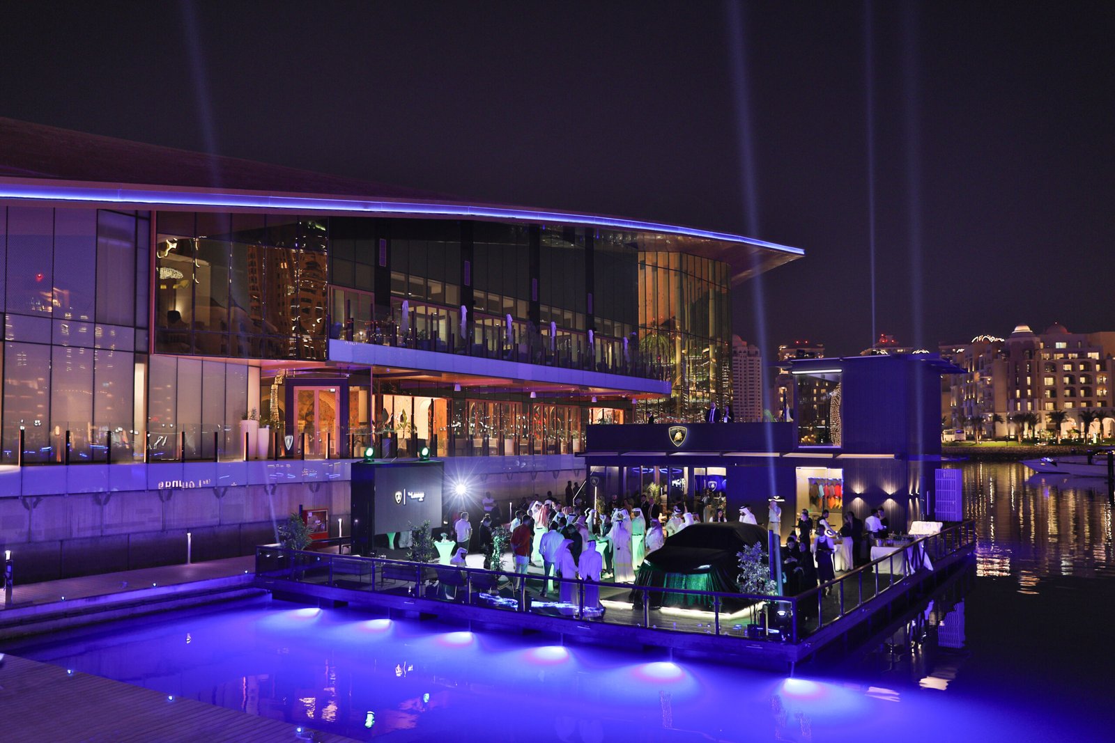 Opening of Lamborghini Lounge Doha