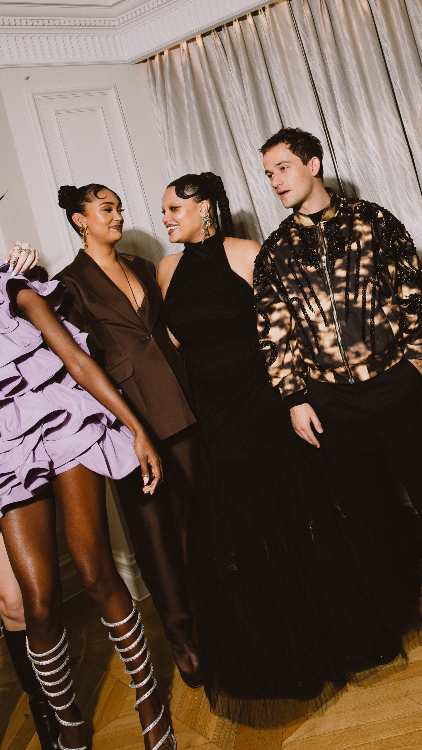 H&M'S LATEST INNOVATIVE STORIES COLLECTION DEBUT WITH Irina Shayk, Shay Mitchell and Manu Rios at the 2022 FASHION AWARDS