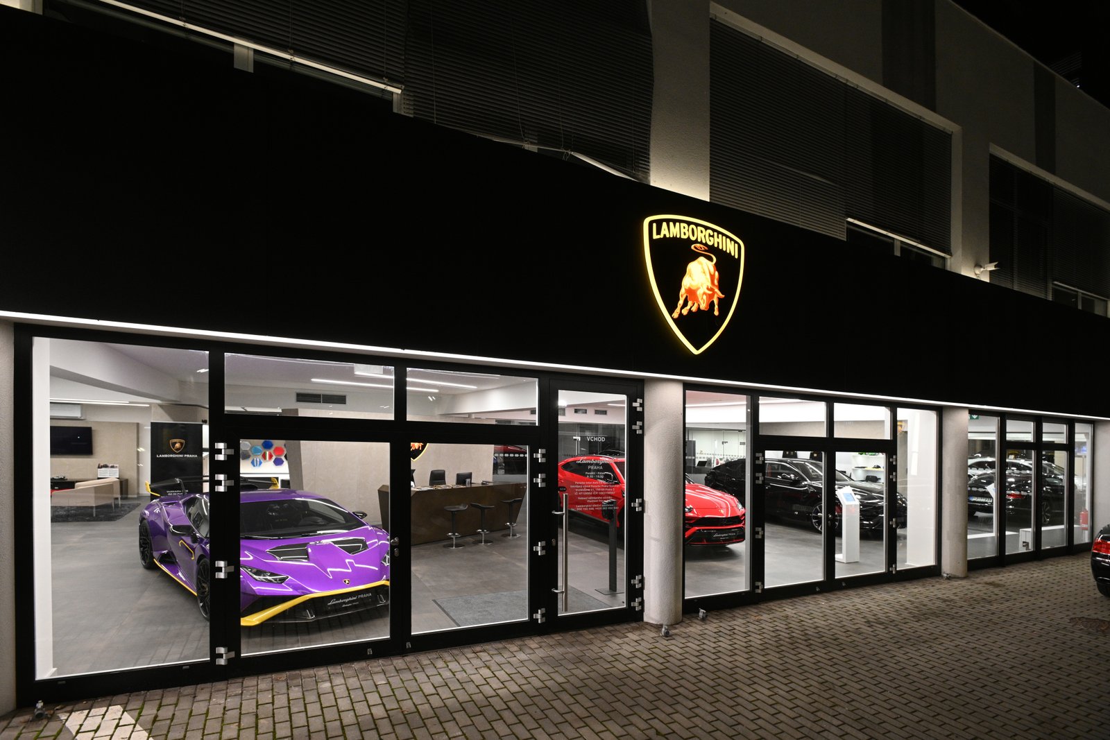 Lamborghini Prague officially re-opens the showroom