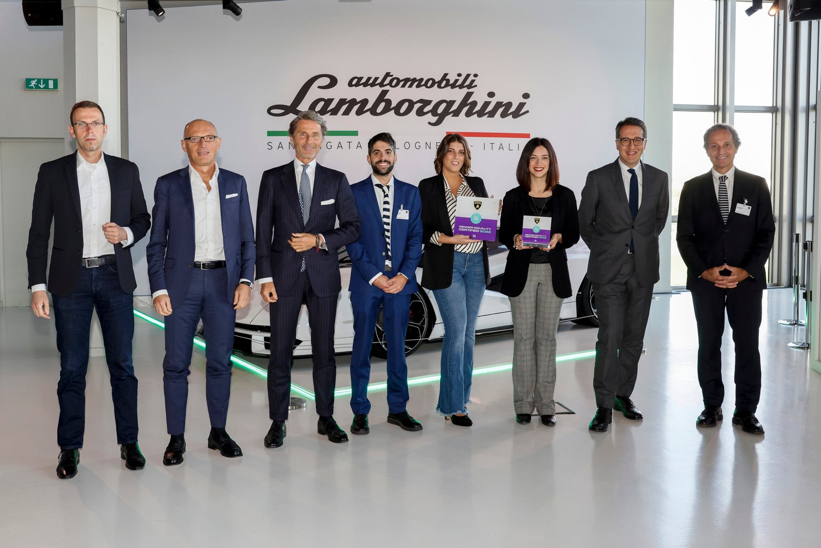 Automobili Lamborghini obtains the IDEM certification for its equality policy