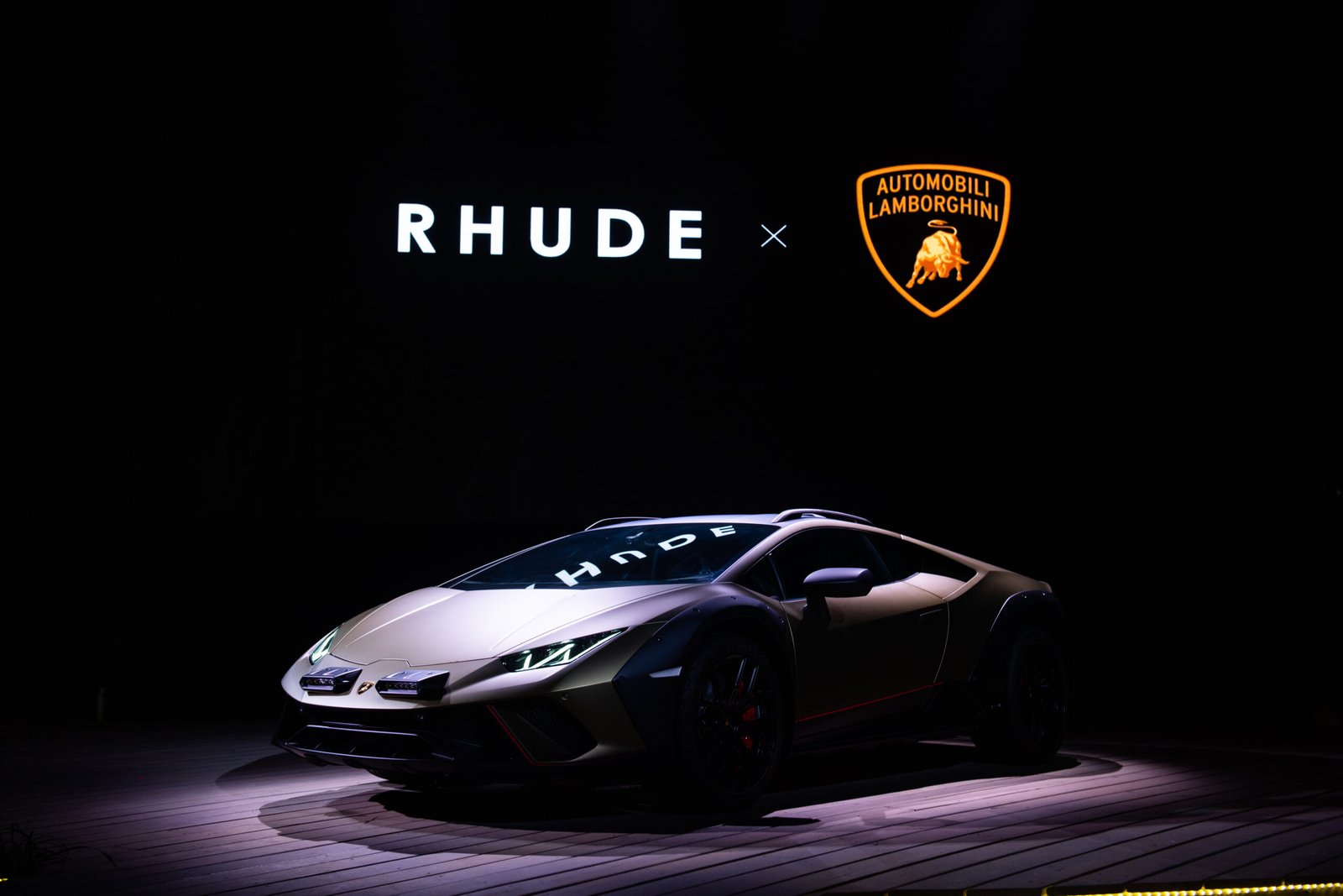 Automobili Lamborghini and Rhude release collaboration teasers