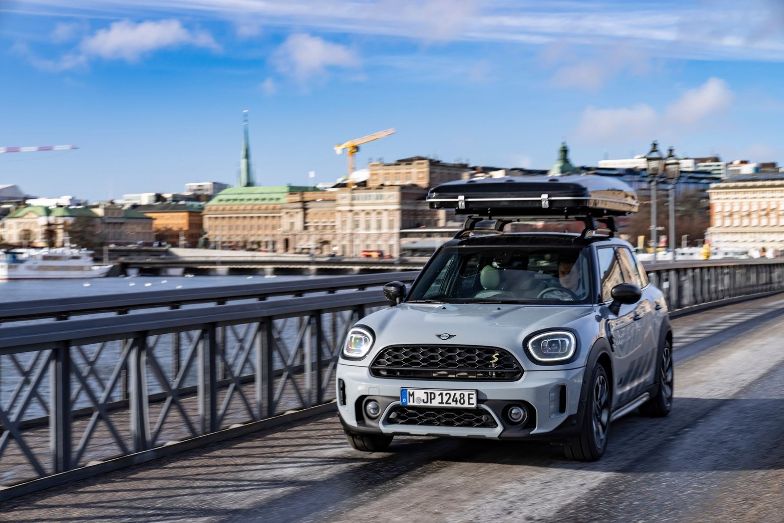A world of its own: Exploring the Swedish Archipelago in the MINI Cooper SE Countryman ALL4 Untamed Edition.