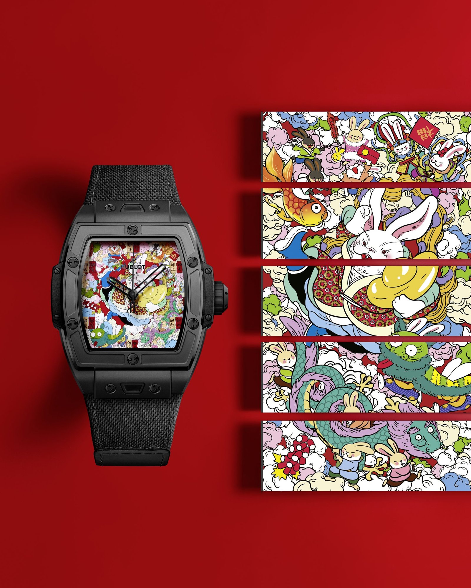 HUBLOT CELEBRATES THE YEAR OF THE RABBIT: “HAPPY 兔-GETHER (TO-GETHER)” © Copyright PLPG GLOBAL MEDIA 2023