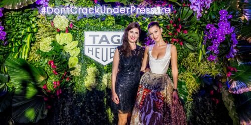 Amelia Sillard & Bella Hadid TAG Heuer coverr