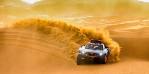 Audi tests again for the Dakar Rally in Morocco