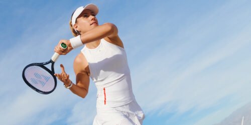 Caroline Wozniacki adidas by Stella McCartney Tennis collection cover