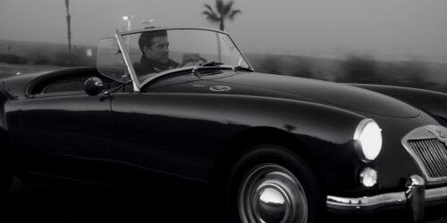 Patrick Dempsey To Jack driving black and white