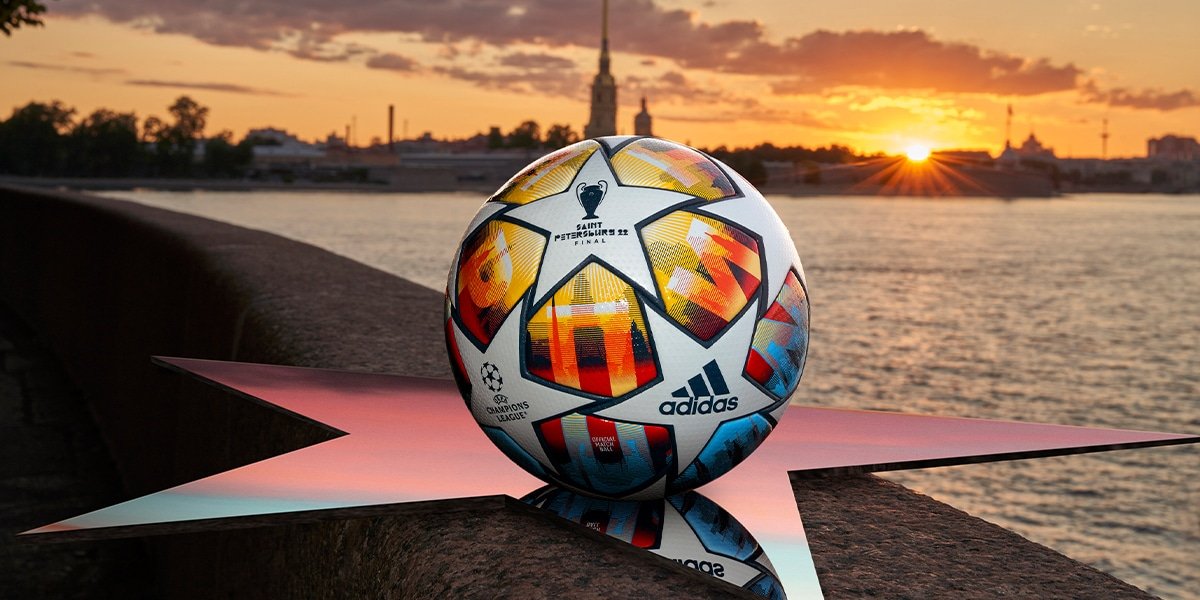Official Match Ball for the knockout stages of the 2021-22 UEFA Champions League season