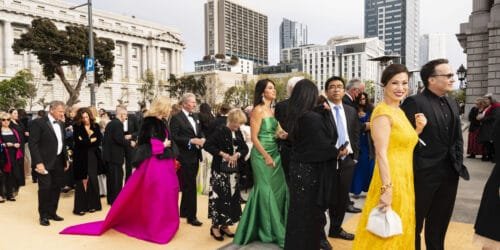 SAN FRANCISCO, CA - March 24 - Atmosphere at San Francisco Ballet Opening Night Gala 2022 on March 24th 2022 at War Memorial Opera House in San Francisco, CA (Photo - Nico Henderson for Drew Altizer Photography)