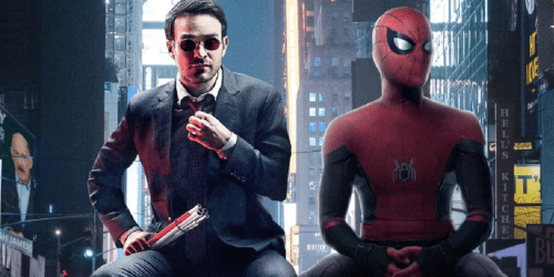 DARE DEVIL AND SPIDERMAN
