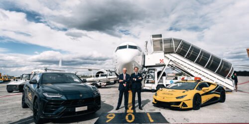 Automobili Lamborghini renews and develops partnership with Bologna's Marconi Airport