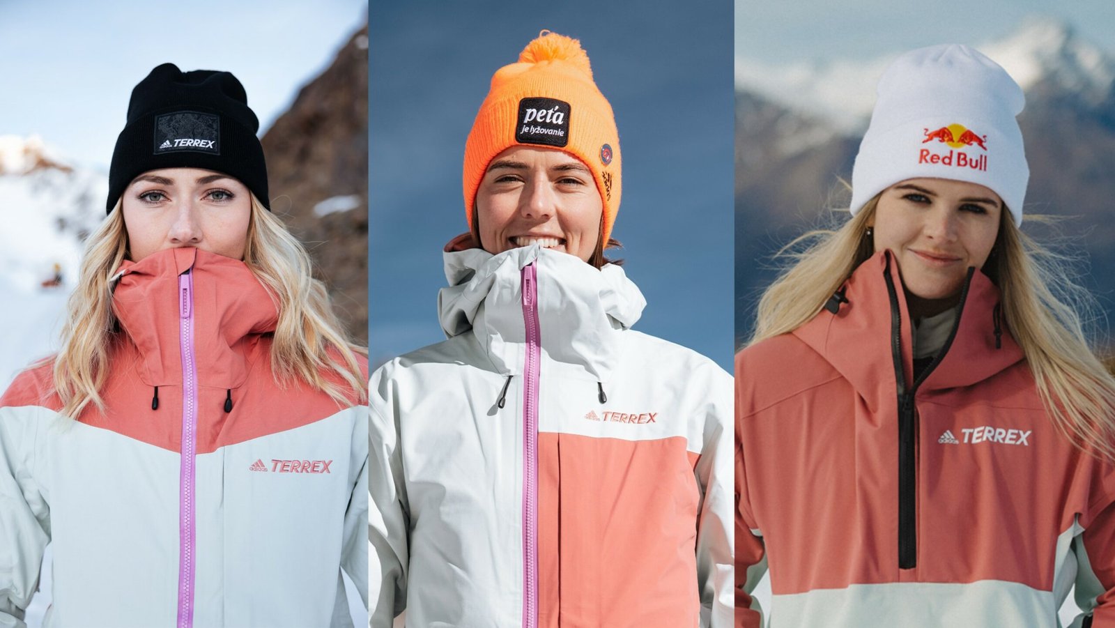 UNITED BY PASSION, DETERMINATION AND FOCUS - PETRA VLHOVÁ AND ALICE ROBINSON JOIN MIKAELA SHIFFRIN AS NEW ADIDAS TERREX ATHLETES