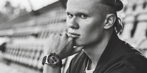 Breitling signs professional footballer Erling Haaland All-Star Lineup of Sports Ambassadors