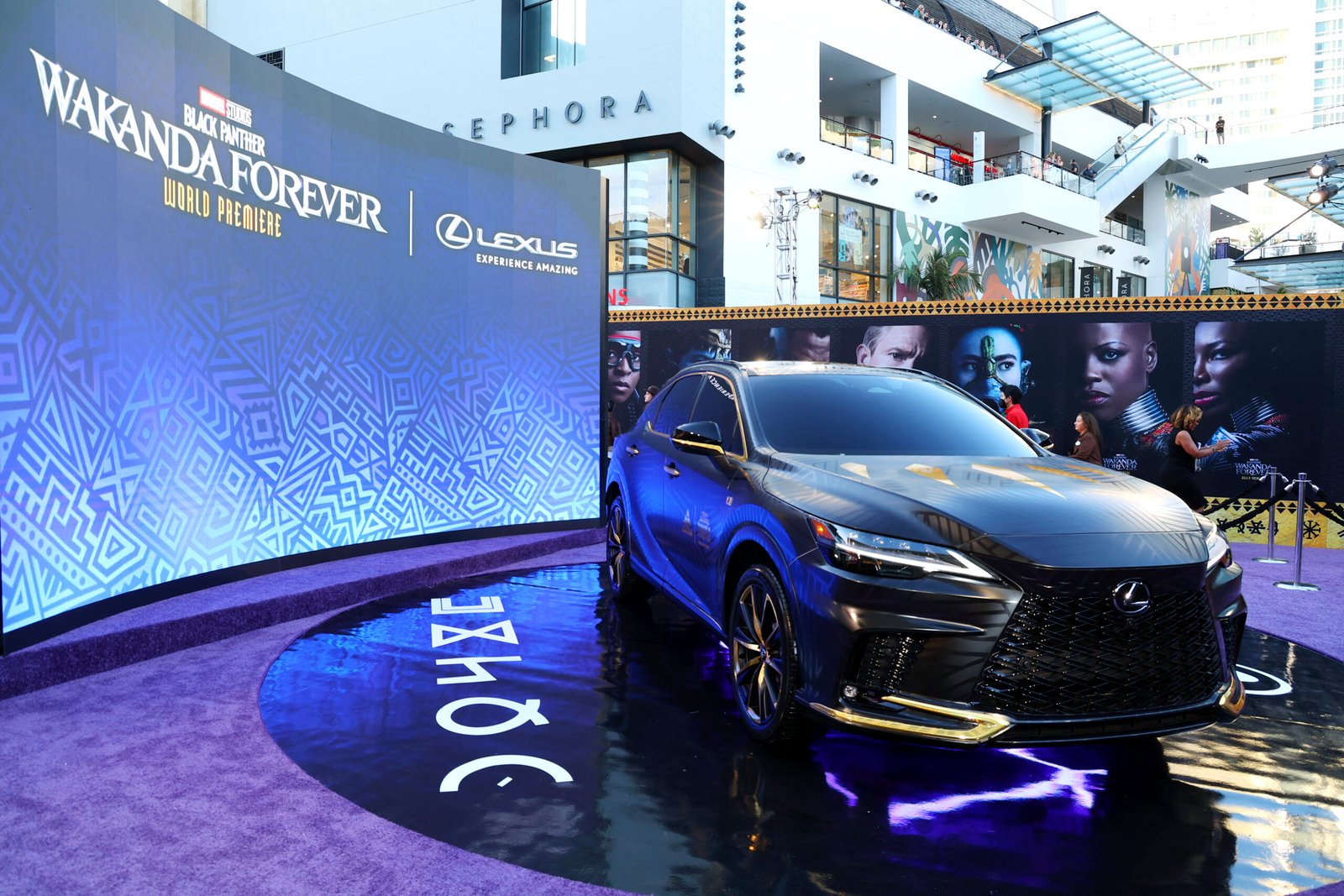 LEXUS ELECTRIFIES THE RED CARPET AT MARVEL STUDIOS’ ‘BLACK PANTHER: WAKANDA FOREVER’ PREMIERE