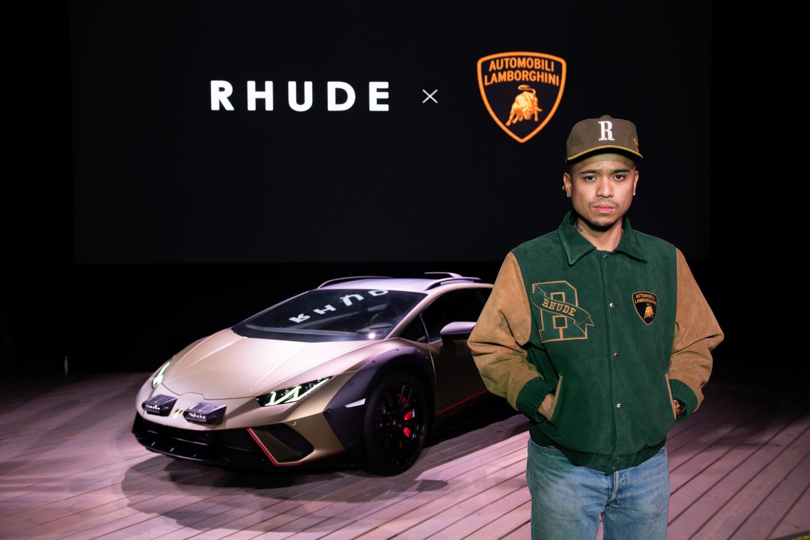 Automobili Lamborghini and Rhude release collaboration teasers