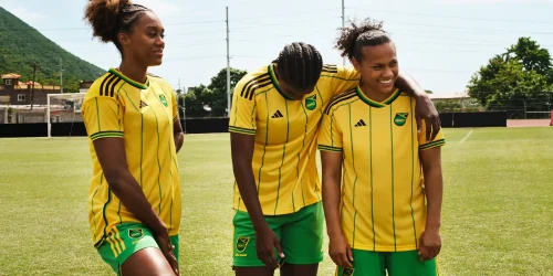 ADIDAS AND JAMAICAN FOOTBALL FEDERATION (JFF) UNVEIL OFFICIAL TEAM JERSEYS FOR THE REGGAE BOYZ AND REGGAE GIRLZ © Copyright PLPG GLOBAL MEDIA 2023