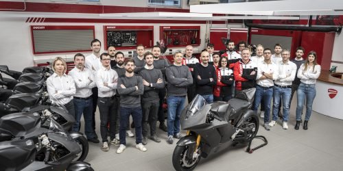 Ducati's electric chapter gets underway: production of MotoE bikes for the 2023 championship begins © Copyright PLPG GLOBAL MEDIA 2023